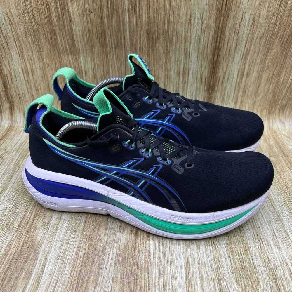 ASICS Gel-Nimbus 28 Men's Size 11 Black White Running Shoes Sneakers 1011C127